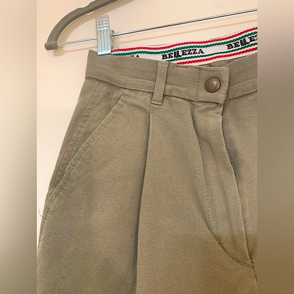 Vintage Bellezza Riding Equestrian Breeches Made in Italy Ladies Size 26